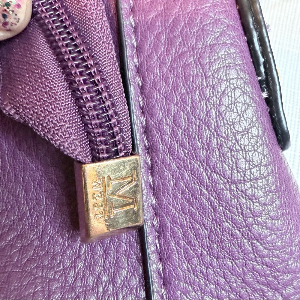 Montana West Elegant Plum Purple Shoulder Bag - Picture 10 of 10